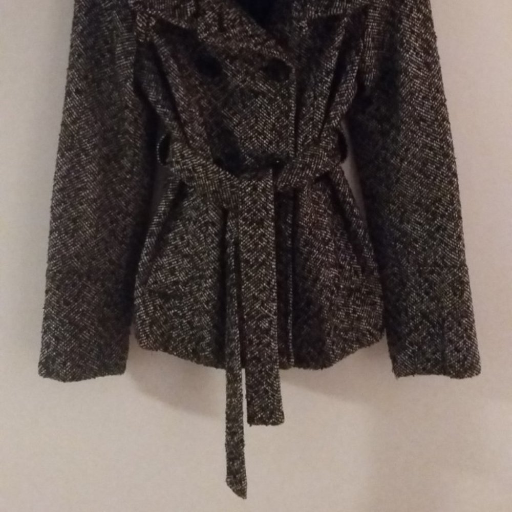 Black peacoat size M - Picture 3 of 7